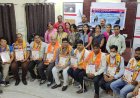 वुमन पावर सोसाइटी द्वारा यूनाइटेड इंडियन जर्नलिस्ट एसोसिएशन के पत्रकारों का सम्मान