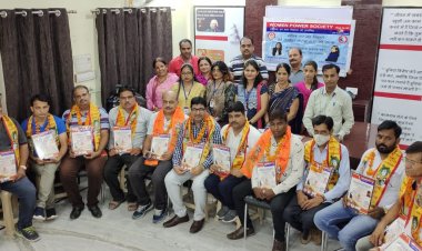 वुमन पावर सोसाइटी द्वारा यूनाइटेड इंडियन जर्नलिस्ट एसोसिएशन के पत्रकारों का सम्मान