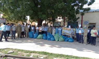 " निरंकारी मिशन द्वारा चलाया गया सफाई अभियान"