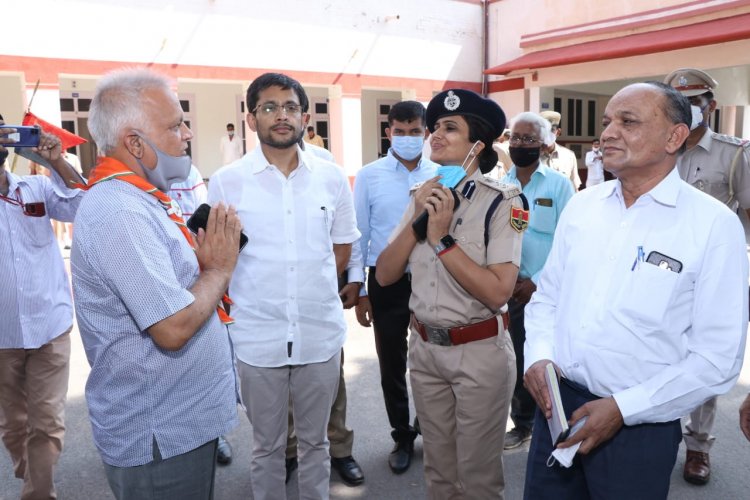 तीन दिवसीय दौरे के पश्चात मुख्य सचिव ने किया जयपुर प्रस्थान