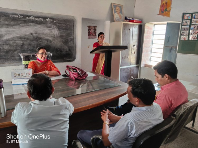 राजकीय महाविद्यालय कोलायत में प्रथम वर्ष प्रवेश हेतु वरीयता सूची जारी-डॉ शालिनी मूलचंदानी