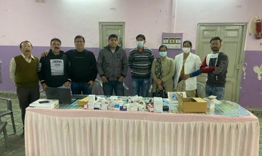 सिन्धी धर्मशाला में सम्पन्न हुआ निशुल्क चिकित्सा एवं जांच शिविर