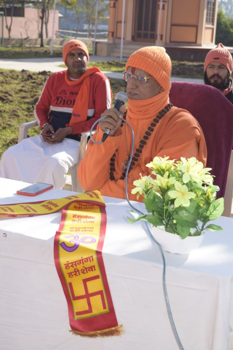 हरी शेवा संस्थान में 73वां गणतंत्र दिवस समारोह हर्षोल्लास के साथ मनाया