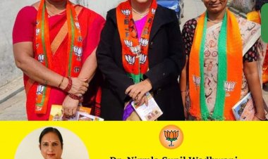 डॉ निर्मला वाधवानी को उत्तरप्रदेश चुनावों में  पार्टी ने दी महत्वपूर्ण जिम्मेदारी