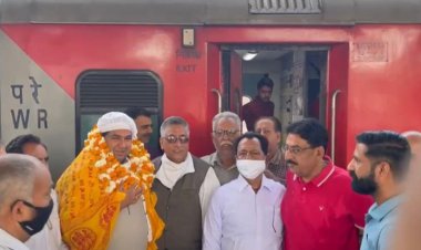 सन्त  शिरोमणी  साँई  मोहन  लाल  जी का  सिन्धी  समाज ने  किया  भव्य स्वागत