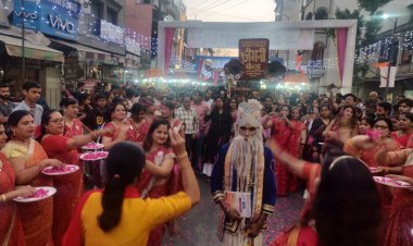 सर्किल परिवार ने किया चेटीचण्ड जुलूस का स्वागत