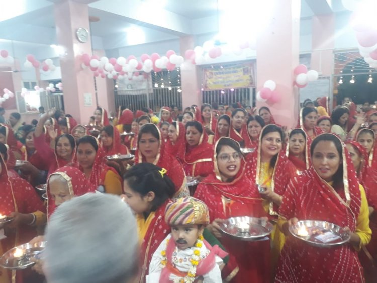 पूज्य सिन्धी पंचायत मालवीय नगर ने धूमधाम से मनाया संत कंवरराम जी का 137वाँ जन्मोत्सव