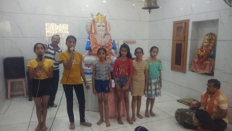 सिंधी बाल सँस्कार शिविर में बच्चों का रुझान बढ़ा