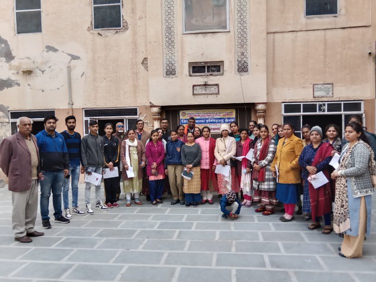 सिन्धी लैंग्वेज लर्निंग कोर्स की परीक्षा सम्पन्न