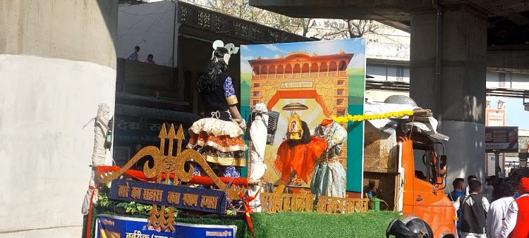 चेटीचण्ड पर विशाल जुलूस का हुआ पंचायतो द्वारा विभिन्न स्थानों भव्य स्वागत