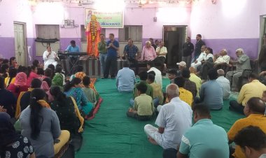 सिंधी समाज ने मनाया 139 वा संत कंवर राम जयंती महोत्सव