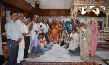 हरी शेवा उदासीन आश्रम में गुरु पूर्णिमा पर्व हर्षोल्लास से मनाया ,  बाबा शेवाराम साहब का मासिक प्राकट्य उत्सव भी मनाया