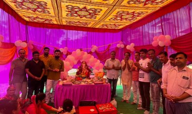 मोरया रे बप्पा मोरया रे से गूँजा  सहयोग पार्क