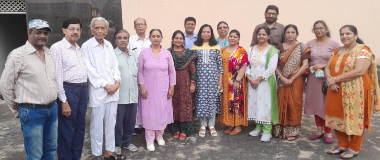 राजस्थान सिन्धी अकादमी  मासिक अदबी गोष्ठी का आयोजन