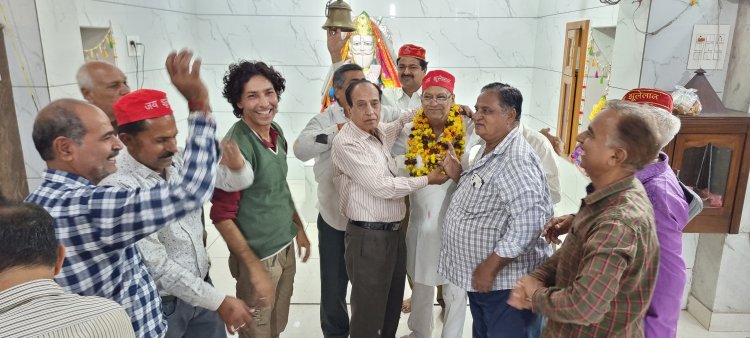 अमर लाल मंदिर ट्रस्ट बीकानेर की नयी  कार्यकारणी गठित सतीश जी रिझवानी अध्यक्ष