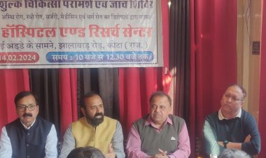 सिन्धु हॉस्पिटल की रजत जयंती पर निशुल्क मेगा चिकित्सा शिविर