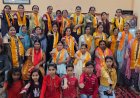 सिंधी समाज की महिला इकाई ने फागोत्सव मना कर आगामी लोकसभा आम चुनाव में शत् प्रतिशत मतदान की ली शपथ