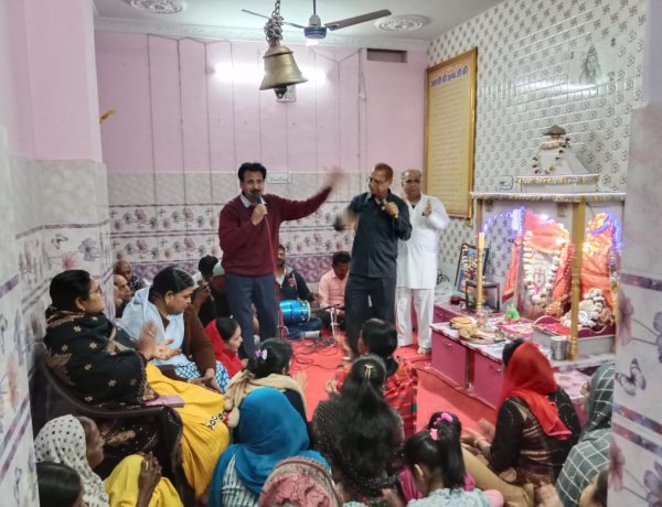 सिंधी समाज का चंद्र दर्शन कार्यक्रम धूमधाम से मनाया गया